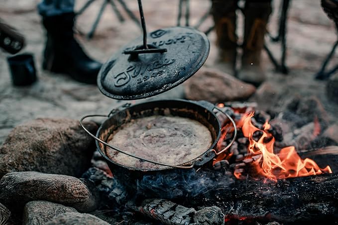 Stansport Pre-Seasoned Cast Iron Dutch Oven - Image 6