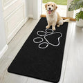 OLANLY Dog Door Mat for Muddy Paws 70x32, Paw Print Design, Absorbs Moisture by OLANLY