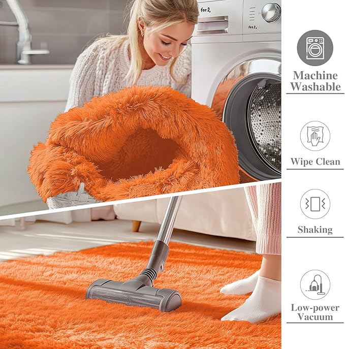 OLANLY 6x9 Machine Washable Large Area Rugs - Image 2