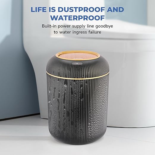 Pukomc Smart Sensor Wastebasket, Convenient and Hygienic Easy to Use,