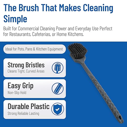 SPARTA 40501EC03 Plastic Large Scrub Brush, Kitchen Brush, Utility Brush - Image 3