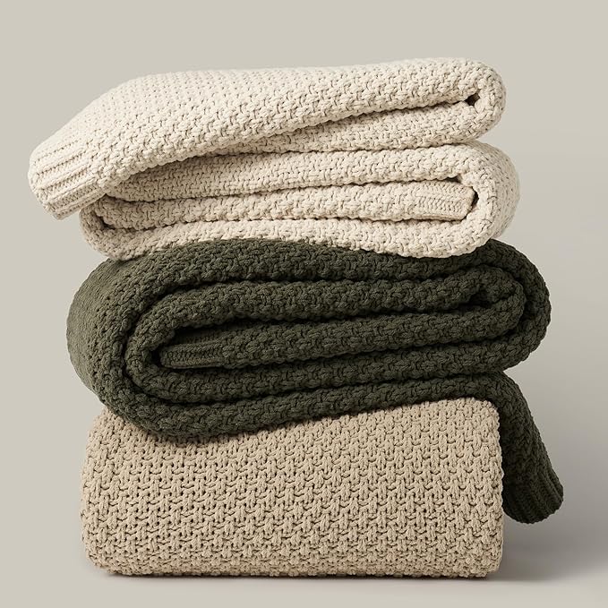 EVERGRACEHOME Chunky Chenille Knit Throw Blanket - Image 7