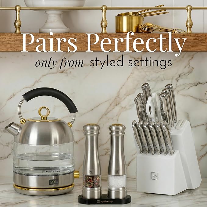 Electric Salt and Pepper Grinder Set - Image 8
