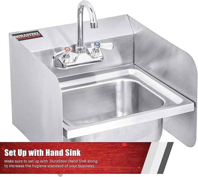 DuraSteel Stainless Steel Sink Splash Guard - Image 4