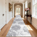 HEBE Hallway Runner Rug 3'x20' Washable Vintage Distressed Area Rugs Non Slip by HEBE