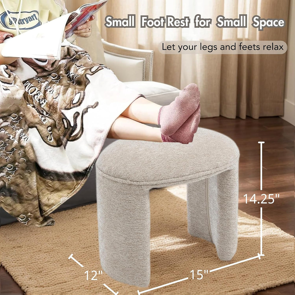 Hyfirm 3-Pieces Modern Upholstered Ottoman Waterfall Bench for Bedroom End of...