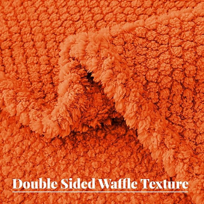 Whale Flotilla King Size Fuzzy Fleece Blanket, Fluffy Warm Soft Jacquard Bed - Image 6