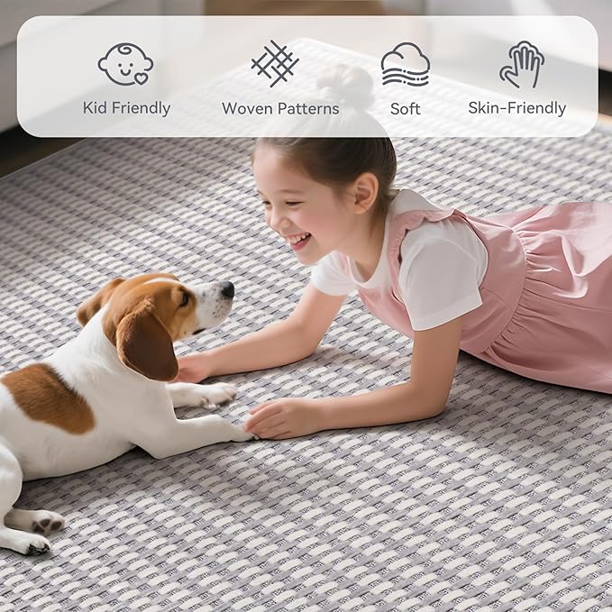 YDKGL 2x6 ft Kitchen Runner Rug Mat Non Slip Boho Woven Hallway Runner Washable - Image 4