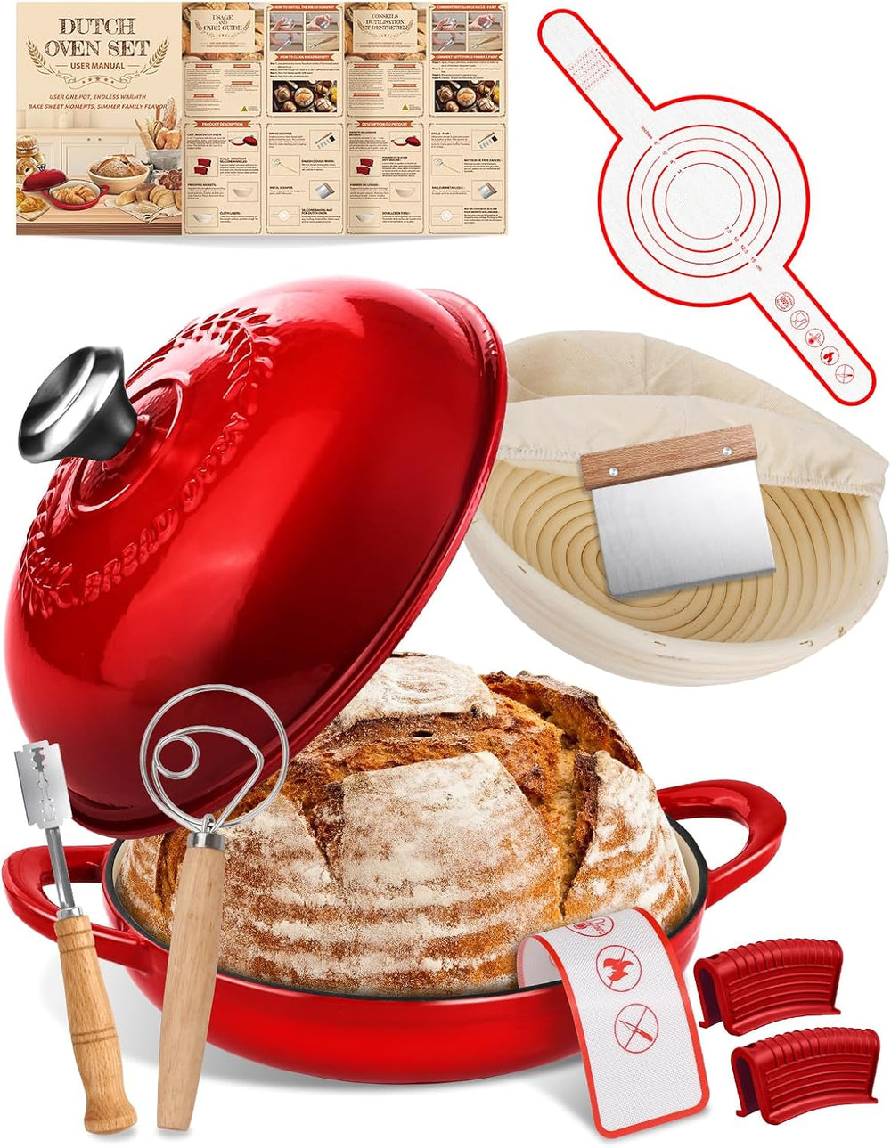 Dutch Oven Bread Baking Pot