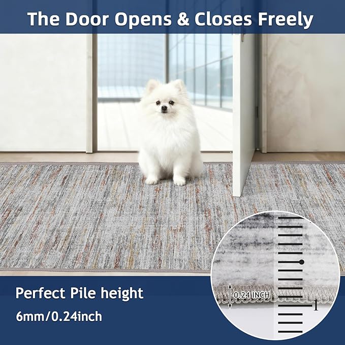 Kitchen Runner Rug 2x12 Runners Rug - Image 5