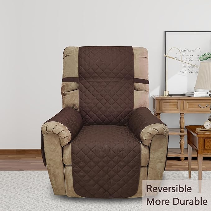 Recliner Chair Covers Reversible Sofa Cover Couch Cover - Image 2