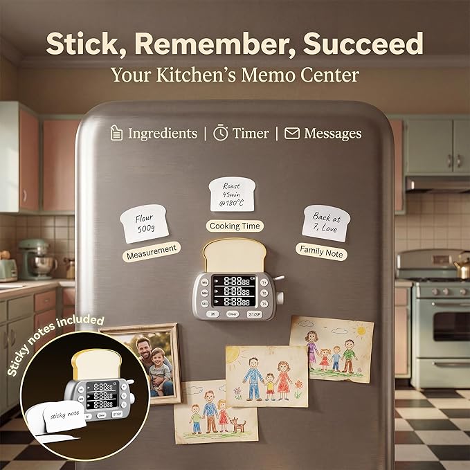 Digital Kitchen Timer for Cooking - Image 6