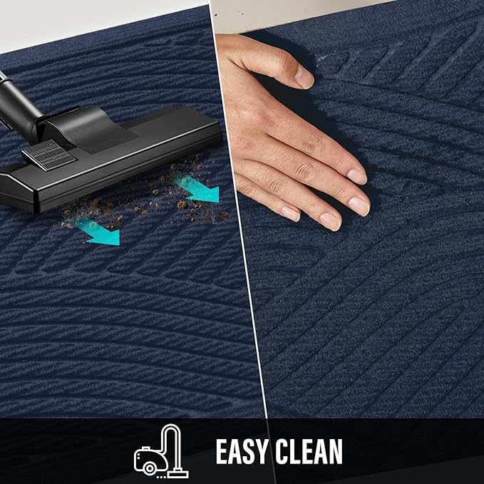 HIYARD Sturdy Front Door Mat, Absorbent Muddy Dirt Resist Welcome Door Mats - Image 7