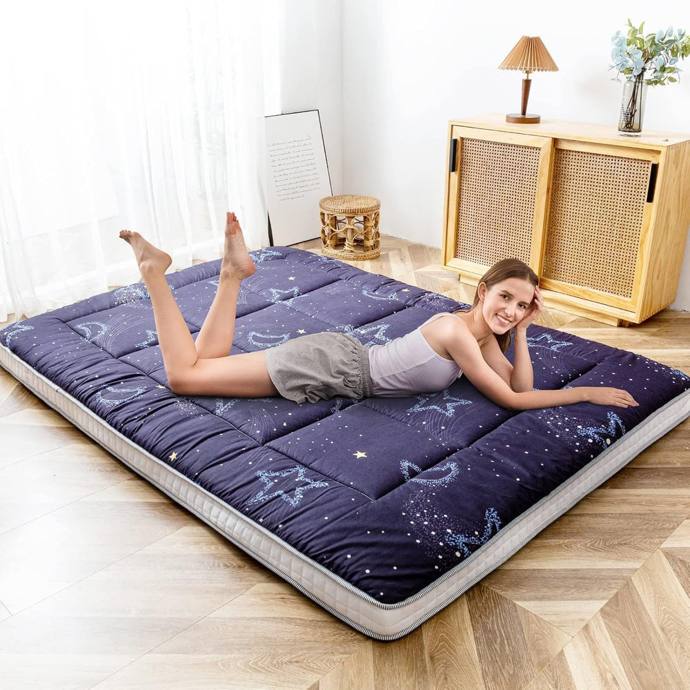 MAXYOYO Futon Mattress, Japanese Floor Mattress Folding Sleeping Pad