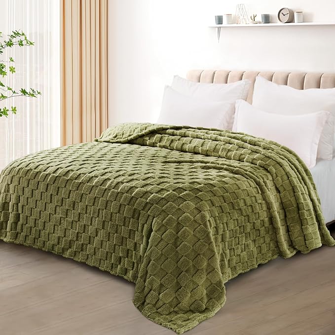 Exclusivo Mezcla King Size Flannel Fleece Blanket, Super Soft and Warm - Image 2