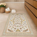 Hazo Haus 3x5 Washable Non-Slip Bathroom Rug, Colorful Insect Rug by HazoHaus