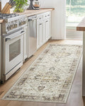 AMADA HOMEFURNISHING 2x6 Washable Runner Rug, Non-Slip Backing & Durable Edge by AMADAHOMEFURNISHING