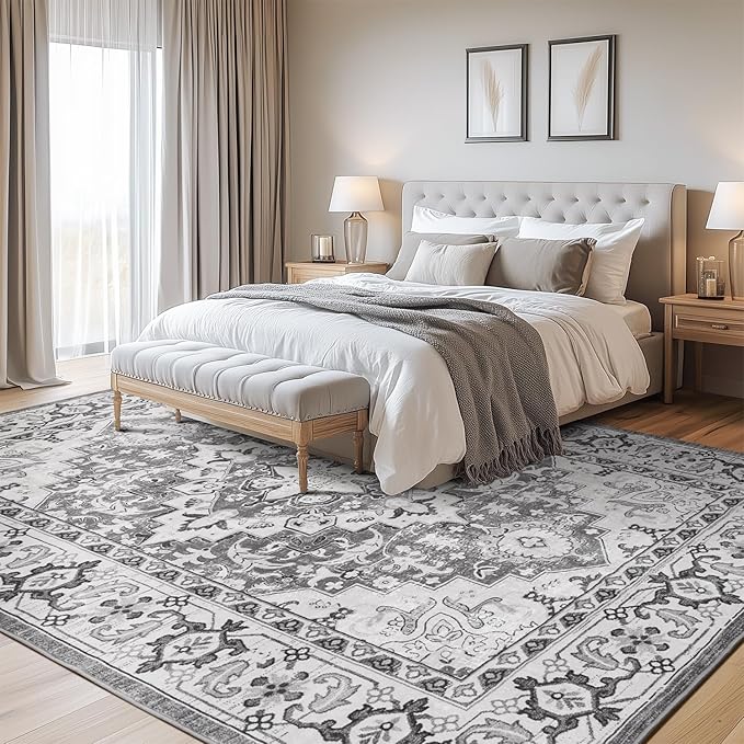 Lofus 9x12 Area Rugs for Living Room, Washable Area Rug, Rugs for Bedroom - Image 5