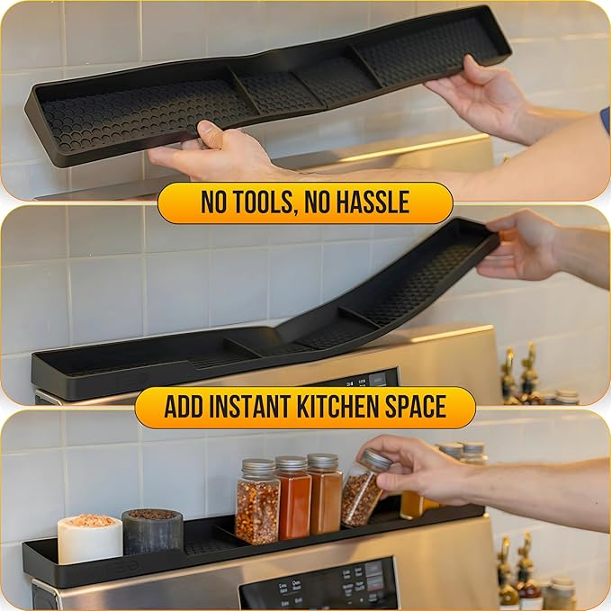 TEO Magnetic Stove Top Shelf - Image 2