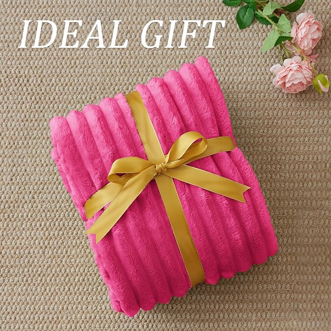BEDELITE Twin Blanket for Couch & Bed, 300GSM Soft & Warm Fleece Blanket - Image 6