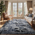 4x6 Ft Shag Rugs for Bedroom Living Room, Tie-Dyed Ultra Soft Fluffy Furry Area by Cuzwlovita