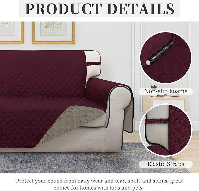 ISSUNTEX Double Protection 100% Waterproof Sofa Covers - Image 5