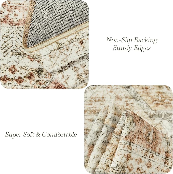 Washable Area Rug 8x10, Large Soft Rugs - Image 6
