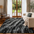 Area Rugs for Living Room, 5x7 Feet Soft Fluffy Shagg Plush Rug High Pile Large by Cuzwlovita