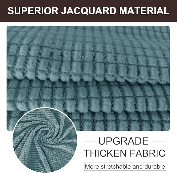 U-NICE HOME Oversized Stretch Loveseat Couch Cover Sofa Covers Washable Sofa - Image 4