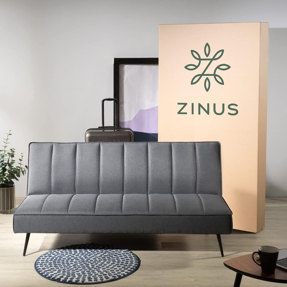 Zinus Quinn Sleeper Sofa, Convertible Sofa, Futon Sofa Bed, 2 in 1 Folding So...
