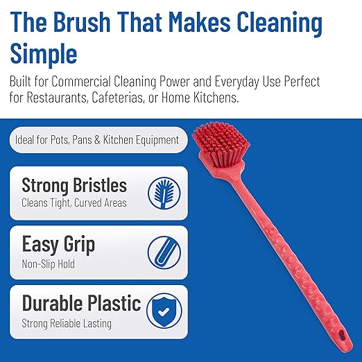 SPARTA 40501EC05 Plastic Large Scrub Brush, Kitchen Brush, Utility Brush - Image 3