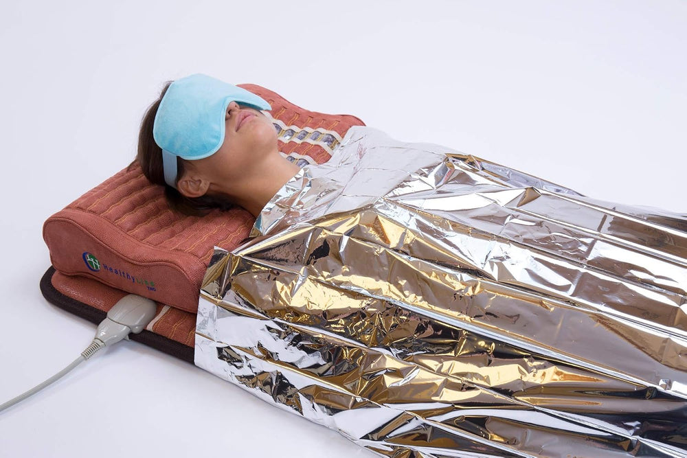 HealthyLine Emergency Mylar Thermal Sleeping Blanket, 50-Pack