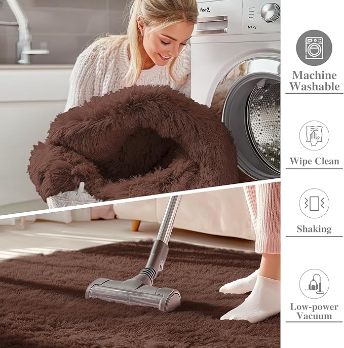 OLANLY 8x10 Machine Washable Large Area Rugs - Image 2