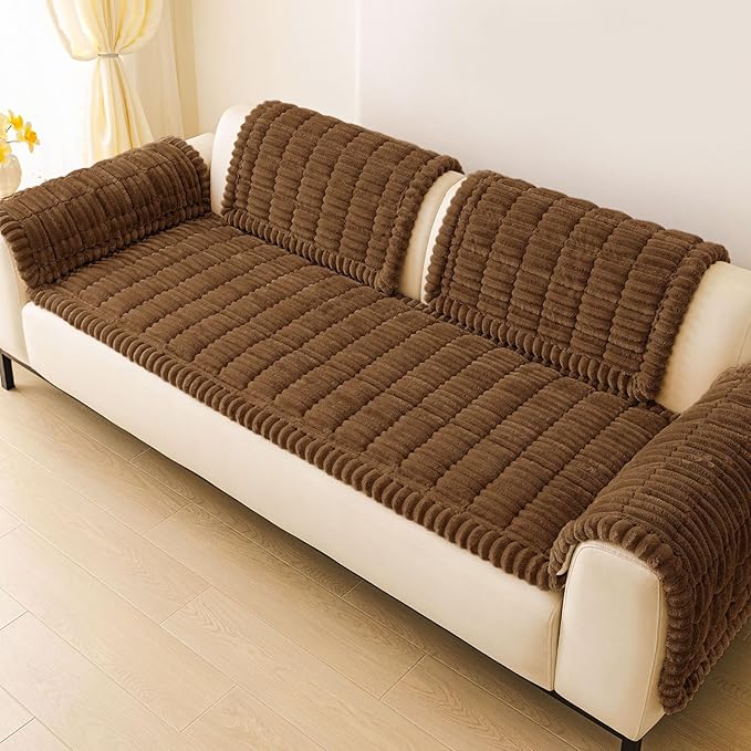 hyha Couch Covers for Dogs Washable, Non Slip Plush Dog Sofa Protectors - Image 9