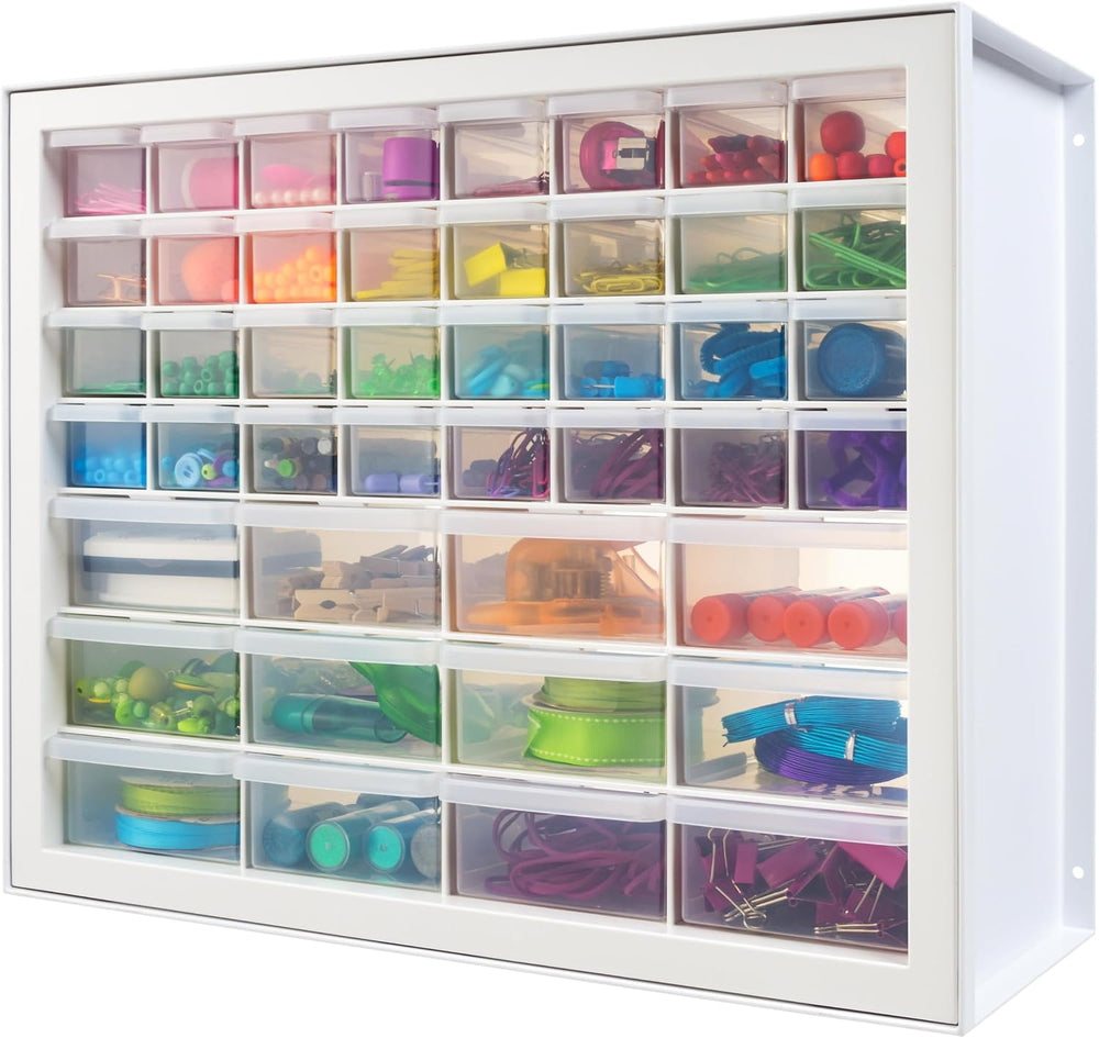 IRIS USA Small Parts Storage Cabinet, Made in USA, 44-Drawer Organizer