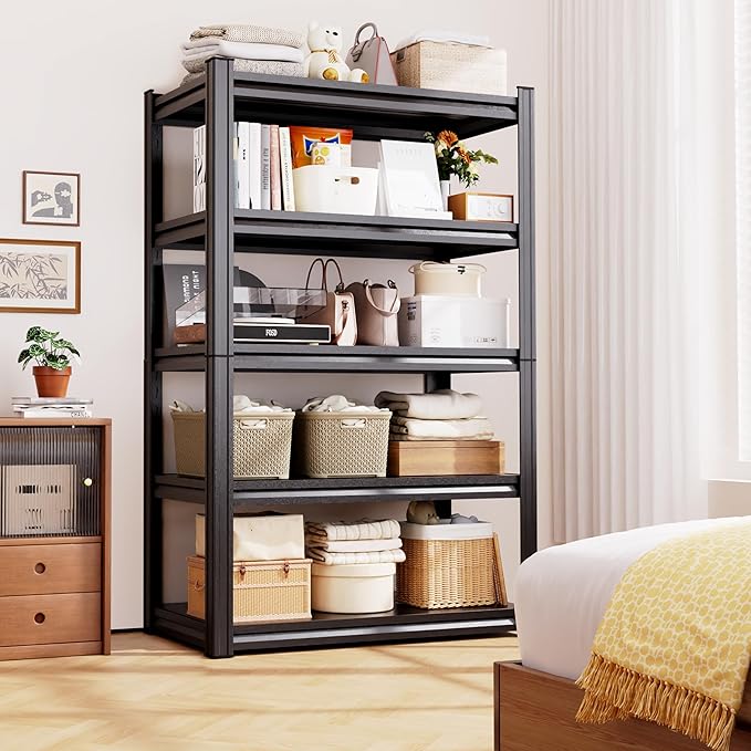 Garage Shelving-2050 lbs 5 Tier Storage Shelves, Adjustable Heavy Duty Metal - Image 2