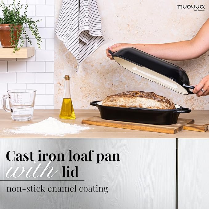 Enamelled Cast Iron Bread Loaf Pot – Dutch Oven