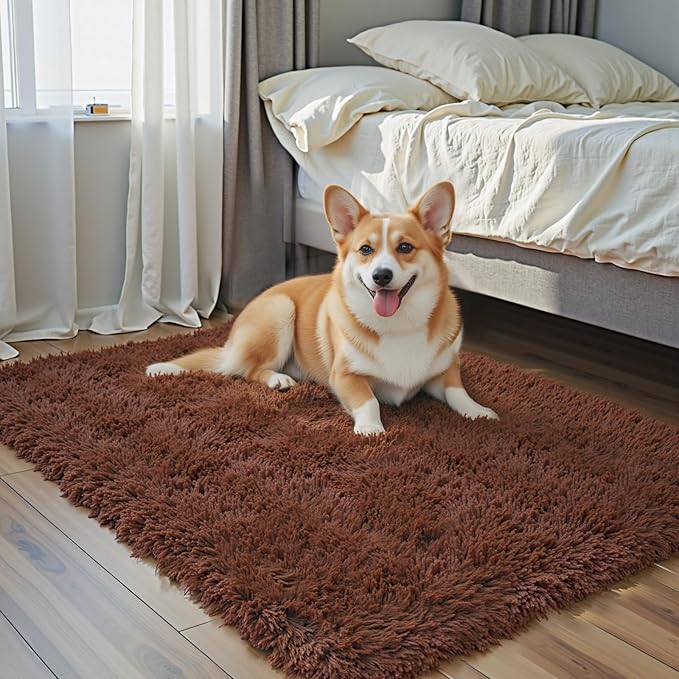 3x5 Rug, Bedside Preppy Dorm Area Rug, College Essentials Small Carpets - Image 7