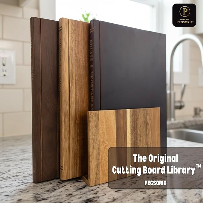 The Cutting Board Library™ | Decorative Kitchen Board Collection Bundle