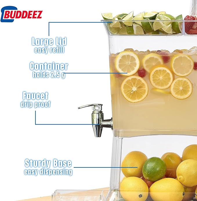 Buddeez Tritan™ Beverage Dispenser