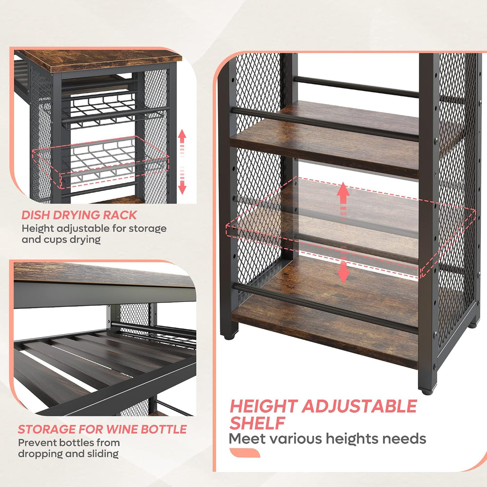 Bestier Bar Table and Chair Set, Expandable Dining Table with 2 Bar Stools, I...