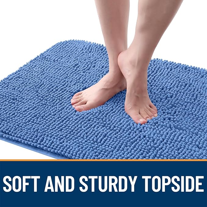 OLANLY Dog Door Mat for Muddy Paws 47x17, Absorbs Moisture and Dirt, Absorbent - Image 4