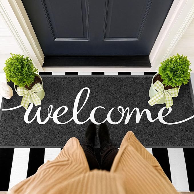 EARTHALL Funny Welcome Mats Outside/Inside 59"x24", Front Door Mat Outdoor - Image 6