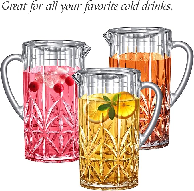 Amazing Abby - Stately - Acrylic Pitcher, Fridge Jug, Shatter-Proof, and More - Image 5