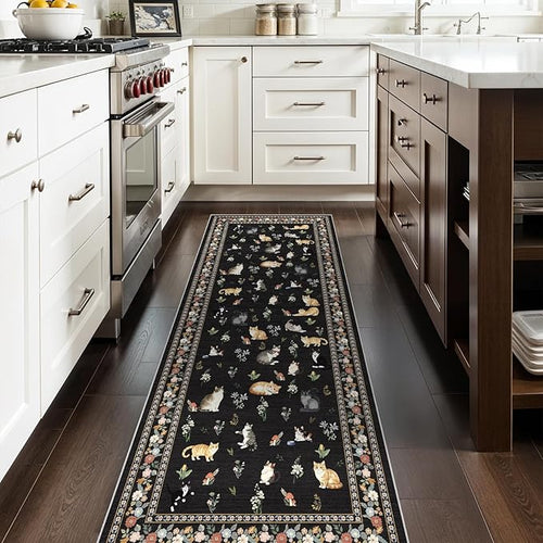 2'6"x8' Washable Kitchen Runner Rug - Image 2