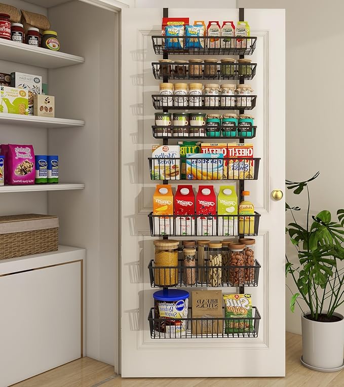 Mefirt Over The Door Pantry Organizer, Pantry Organization and Storage by Mefirt