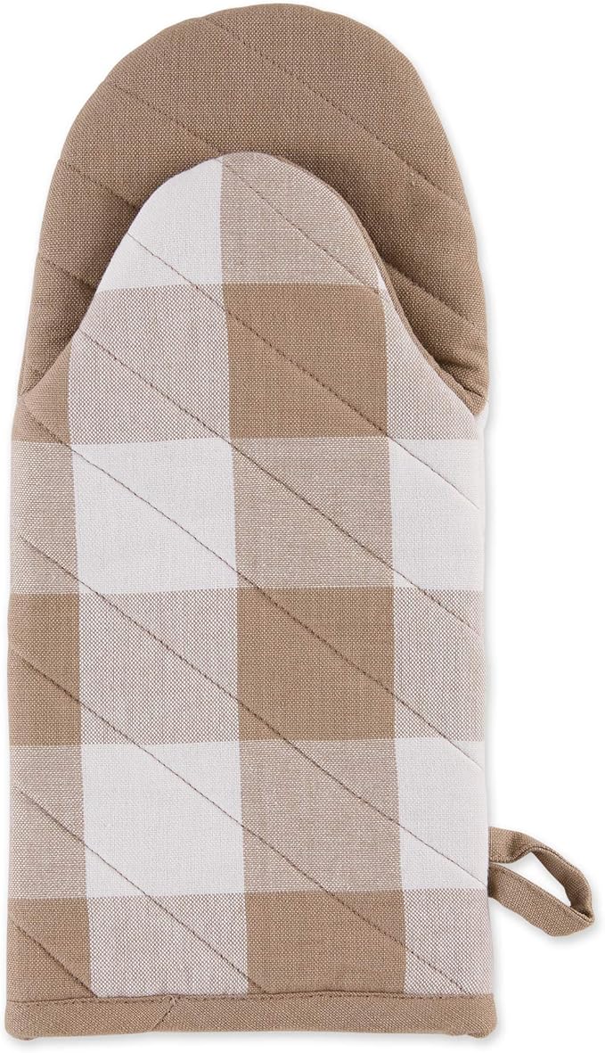 DII Buffalo Check Kitchen Collection, Classic Farmhouse Kitchen Set, Oven Mitt - Image 2