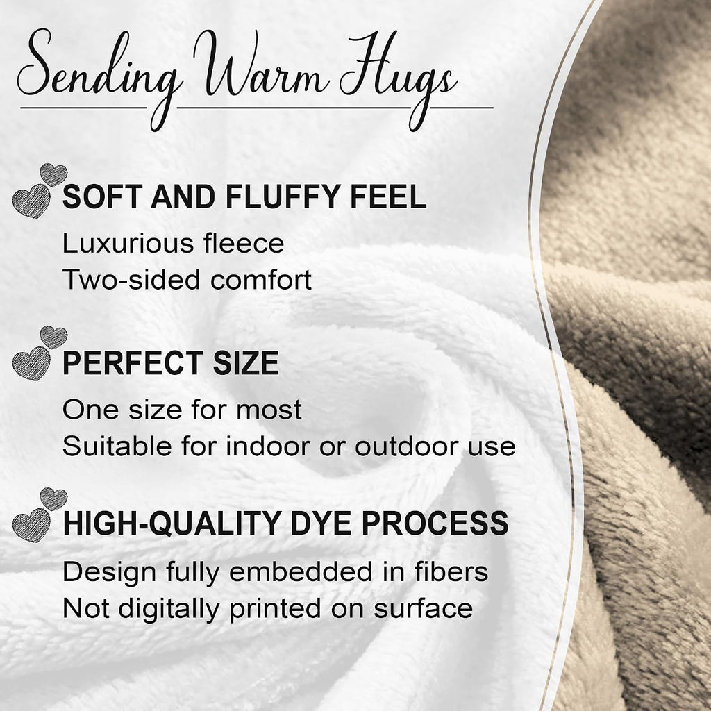 Birthday Gifts for Women - Queens Wearable Blanket