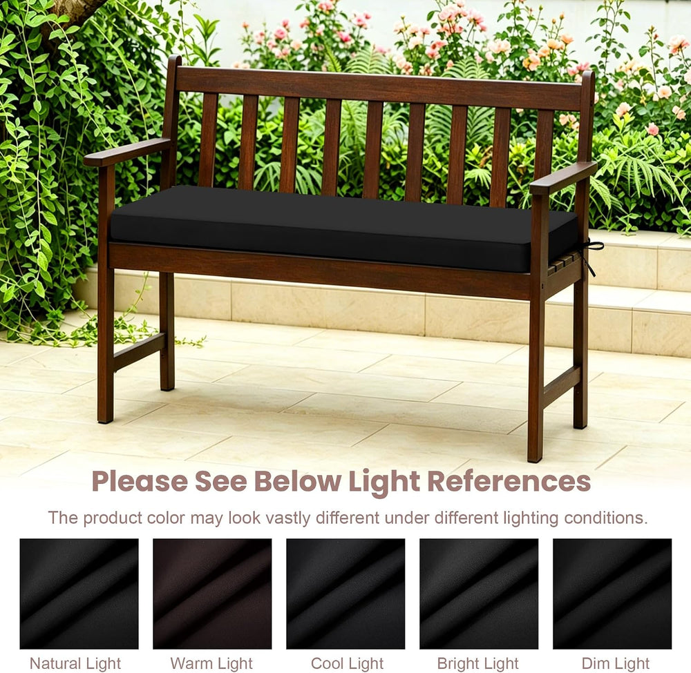 Outdoor Bench Cushions for Outdoor Furniture, 48x18 Inch, Waterproof Patio Fu...