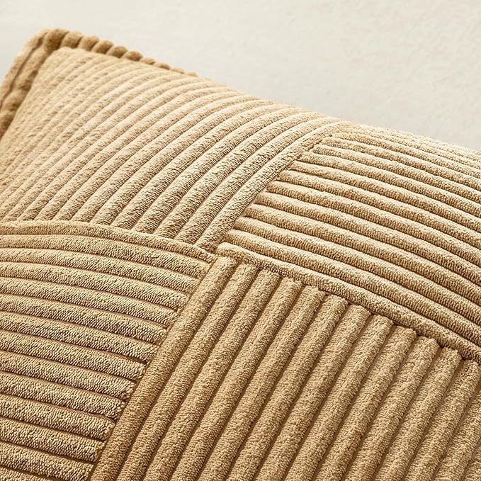 MIULEE Decorative Euro Sham Throw Pillow Covers - Image 5